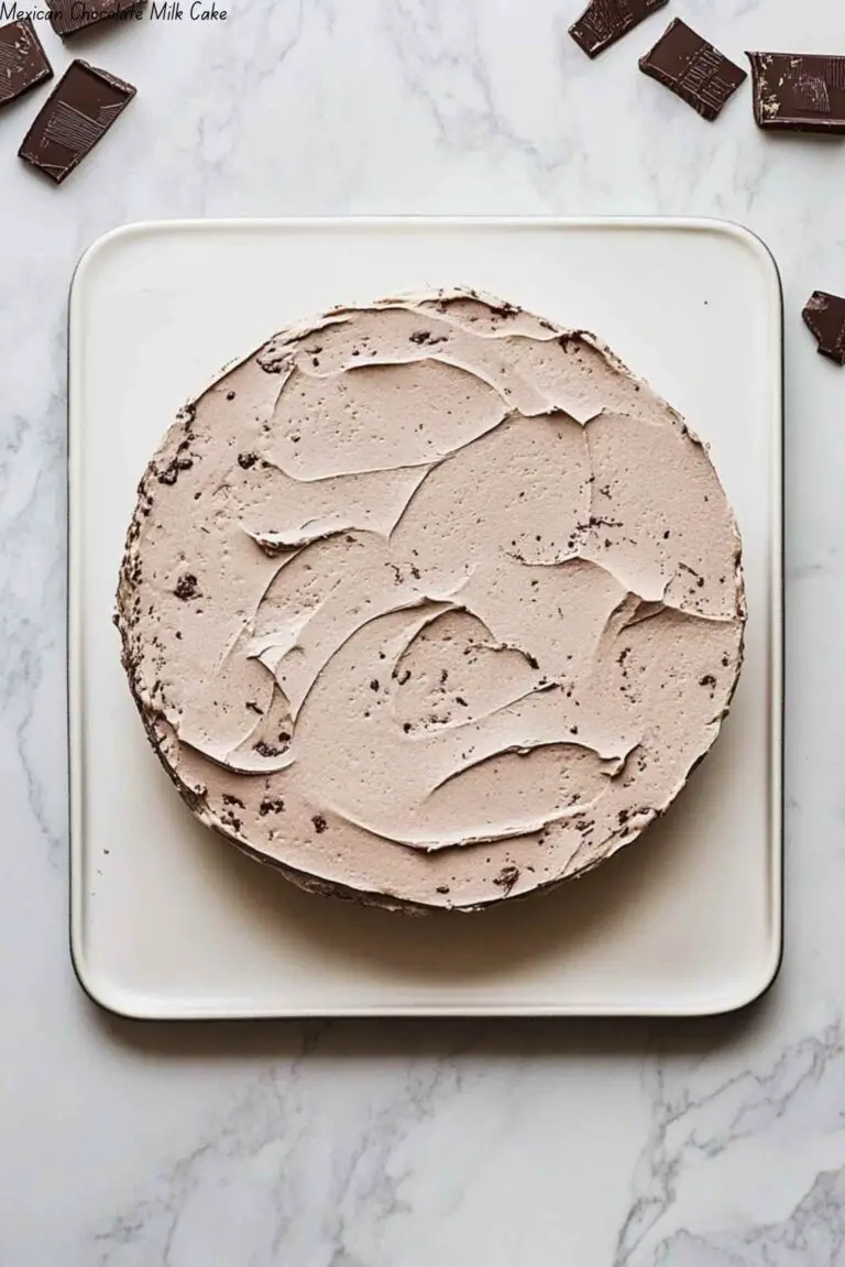 Mexican Chocolate Milk Cake
