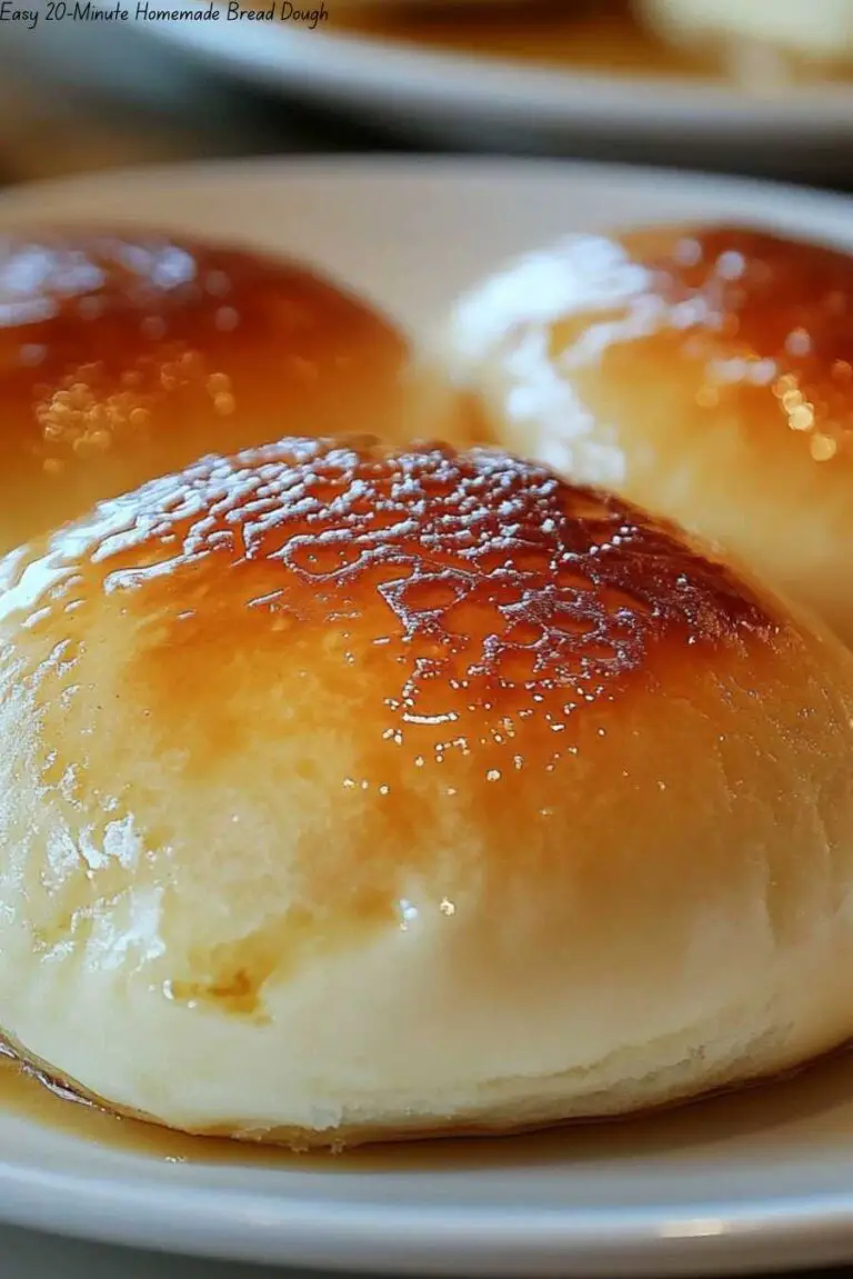 Easy 20-Minute Homemade Bread Dough
