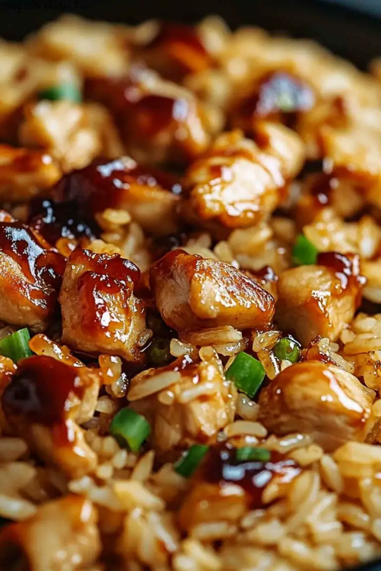 Honey BBQ Chicken Rice