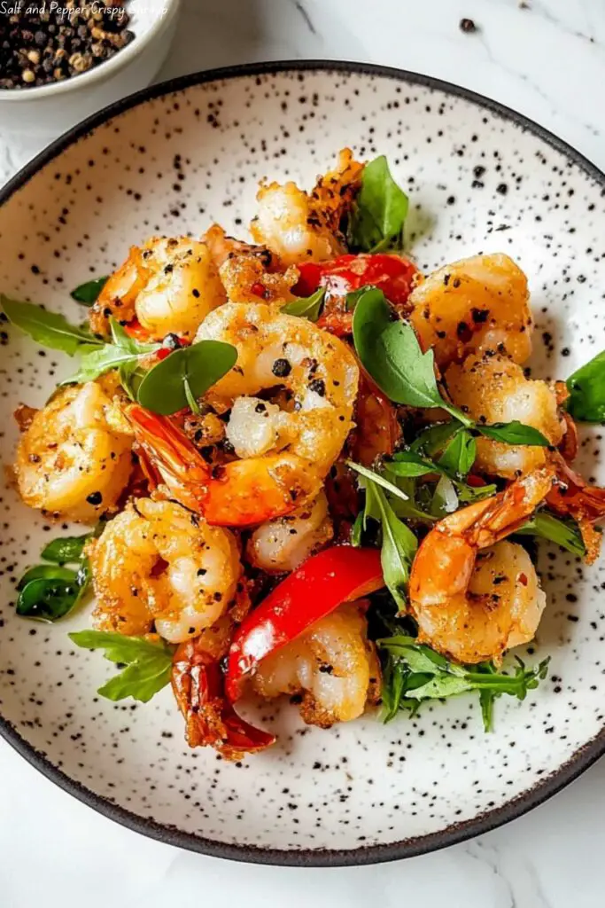Salt and Pepper Crispy Shrimp