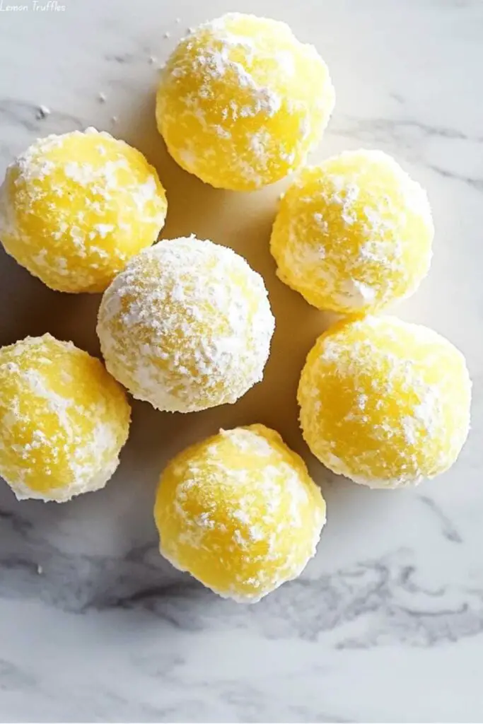Lemon Truffles