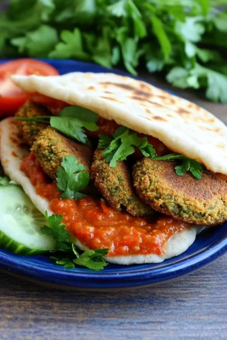 Homemade Falafel with Tahini Sauce