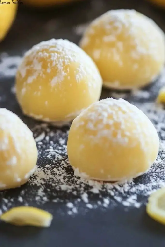 Lemon Truffles