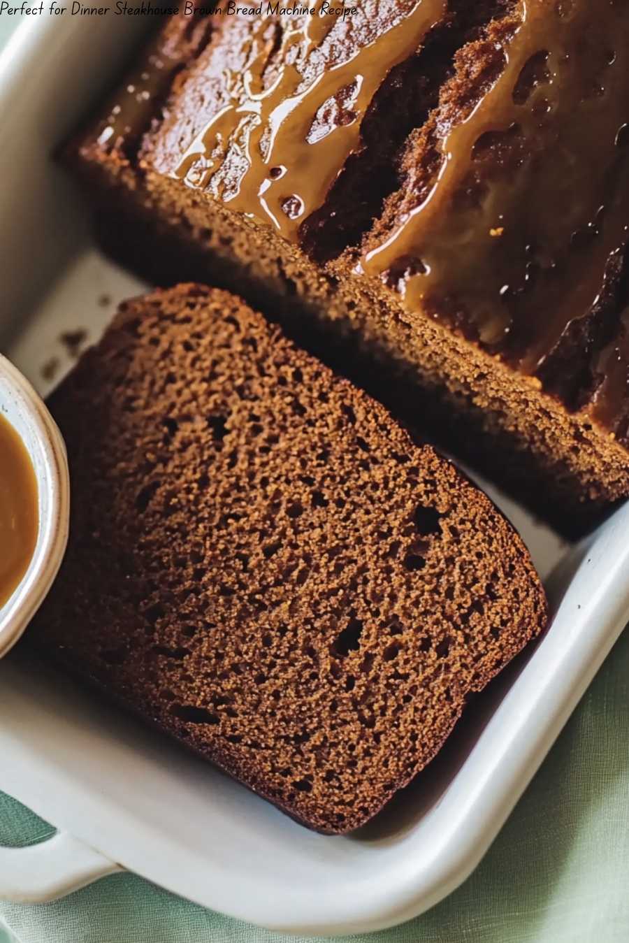 Perfect for Dinner Steakhouse Brown Bread Machine Recipe