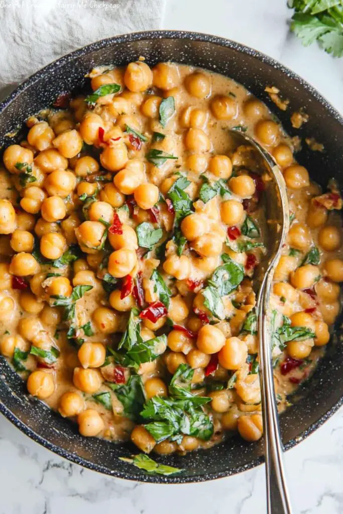 One Pot Creamy ‘Marry Me’ Chickpeas