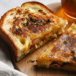 Caramelized Onion & Apple Grilled Cheese Sandwich