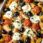 Lighter Mediterranean Pasta Bake