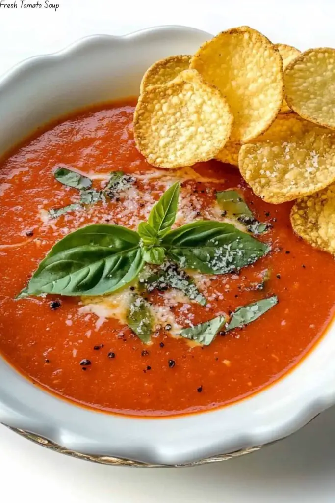 Fresh Tomato Soup