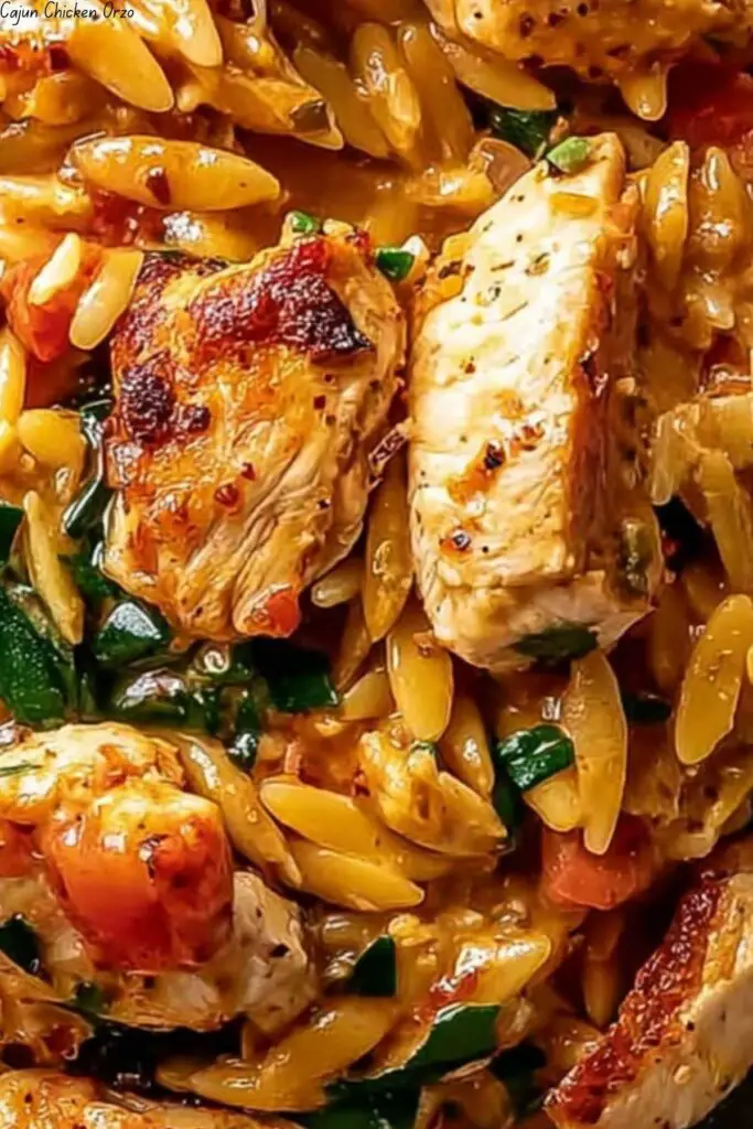 Cajun Chicken Orzo