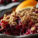 Cranberry Orange Pecan Crisp