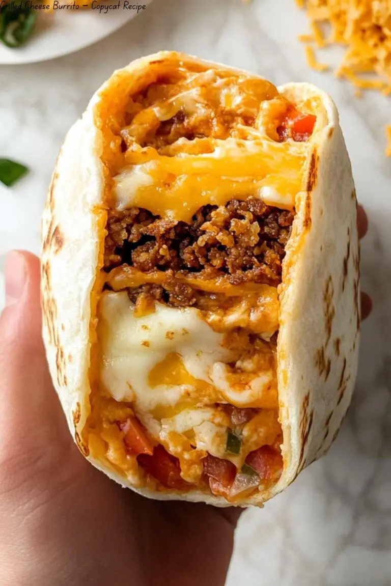 Grilled Cheese Burrito – Copycat Recipe