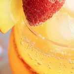 Strawberry Sunrise Easy Easter Tequila Cocktail