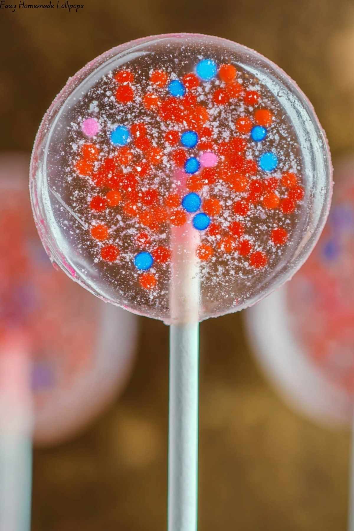 Easy Homemade Lollipops