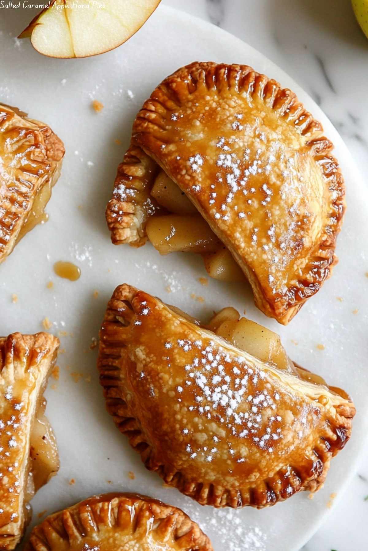 Salted Caramel Apple Hand Pies