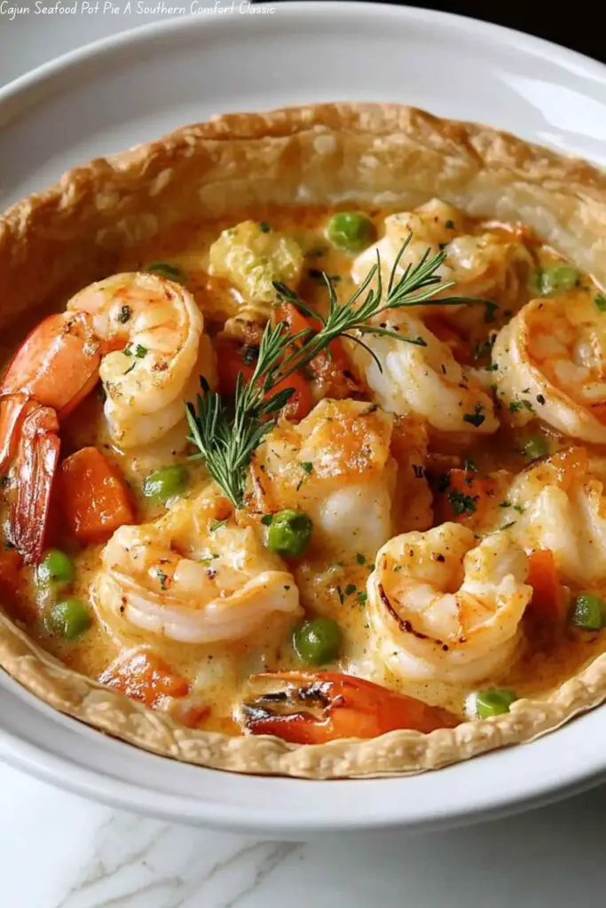 Cajun Seafood Pot Pie A Southern Comfort Classic