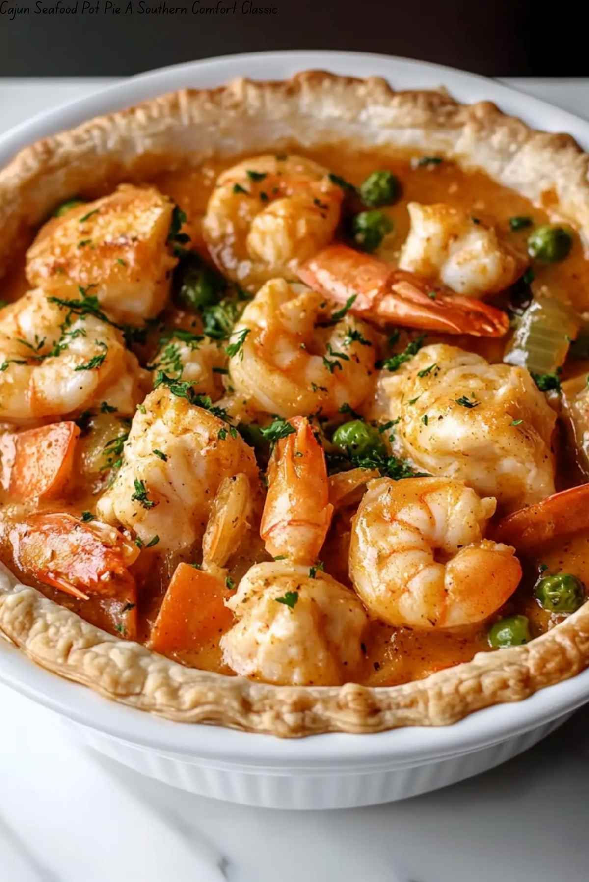 Cajun Seafood Pot Pie A Southern Comfort Classic