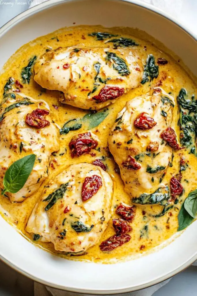Creamy Tuscan Chicken