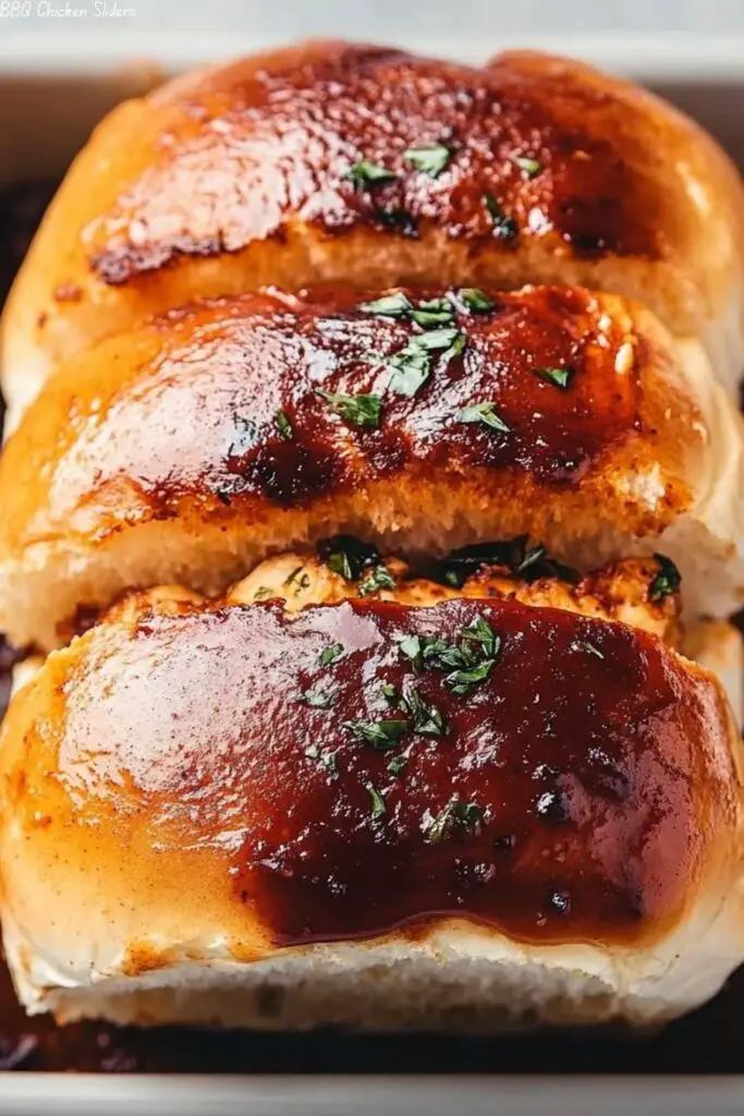 BBQ Chicken Sliders