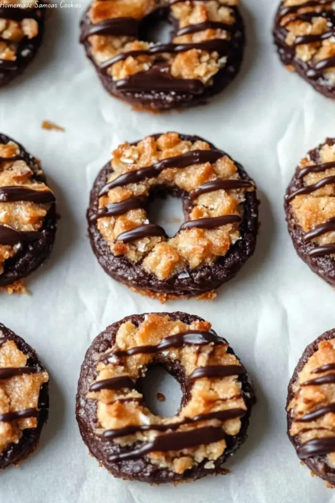 Homemade Samoas Cookies