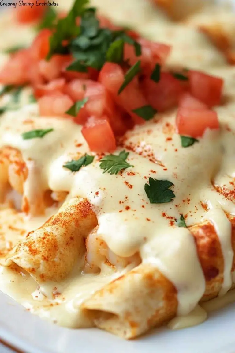 Creamy Shrimp Enchiladas