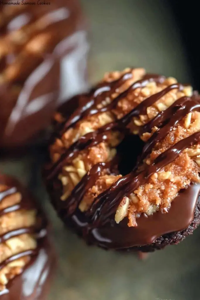 Homemade Samoas Cookies