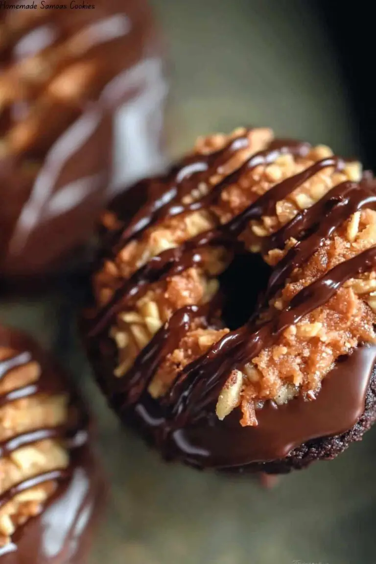 Homemade Samoas Cookies