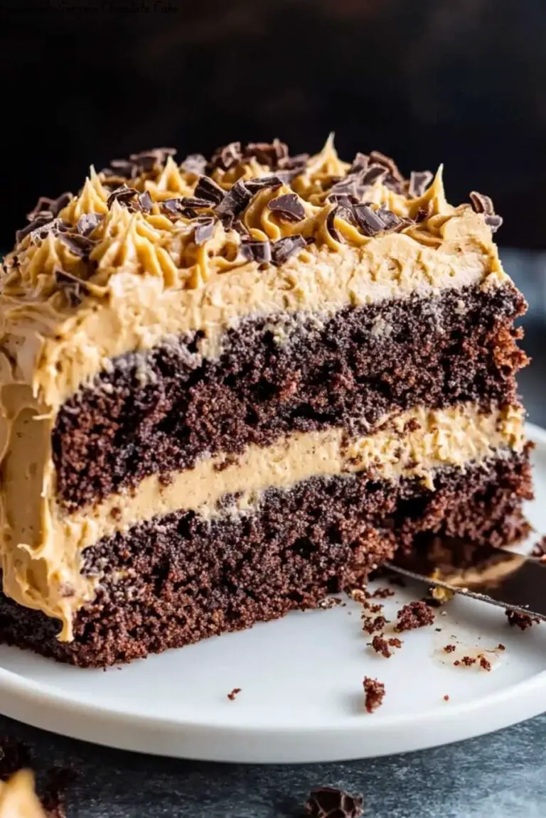 Homemade German Chocolate Cake