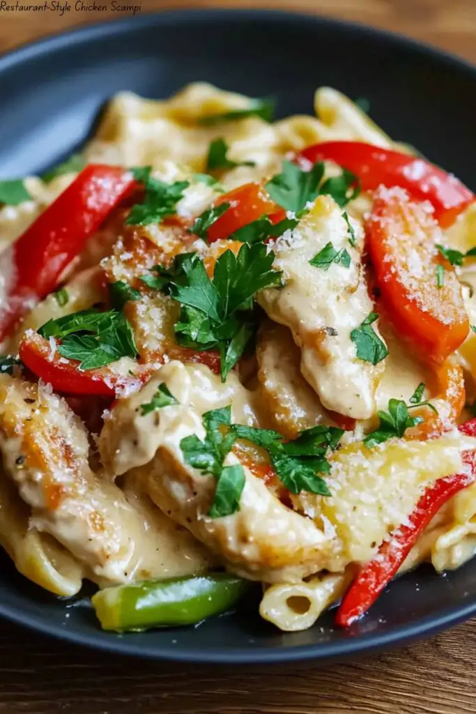 Restaurant-Style Chicken Scampi