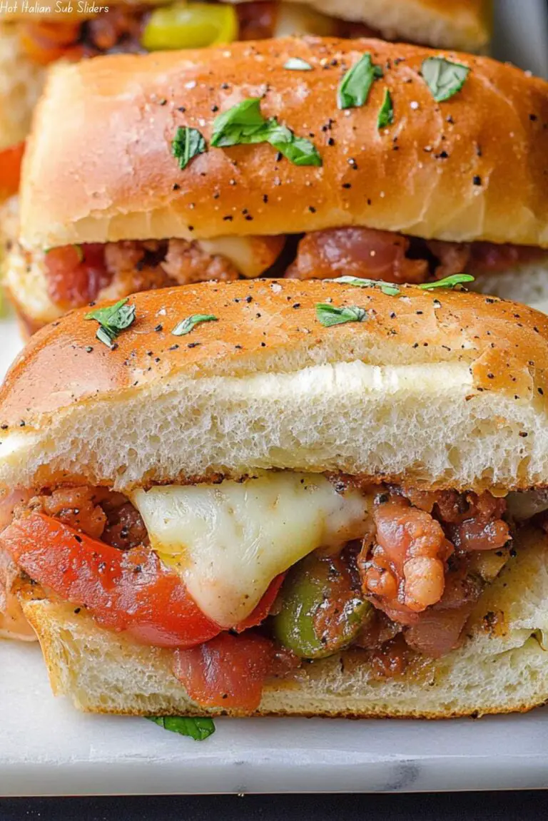 Hot Italian Sub Sliders