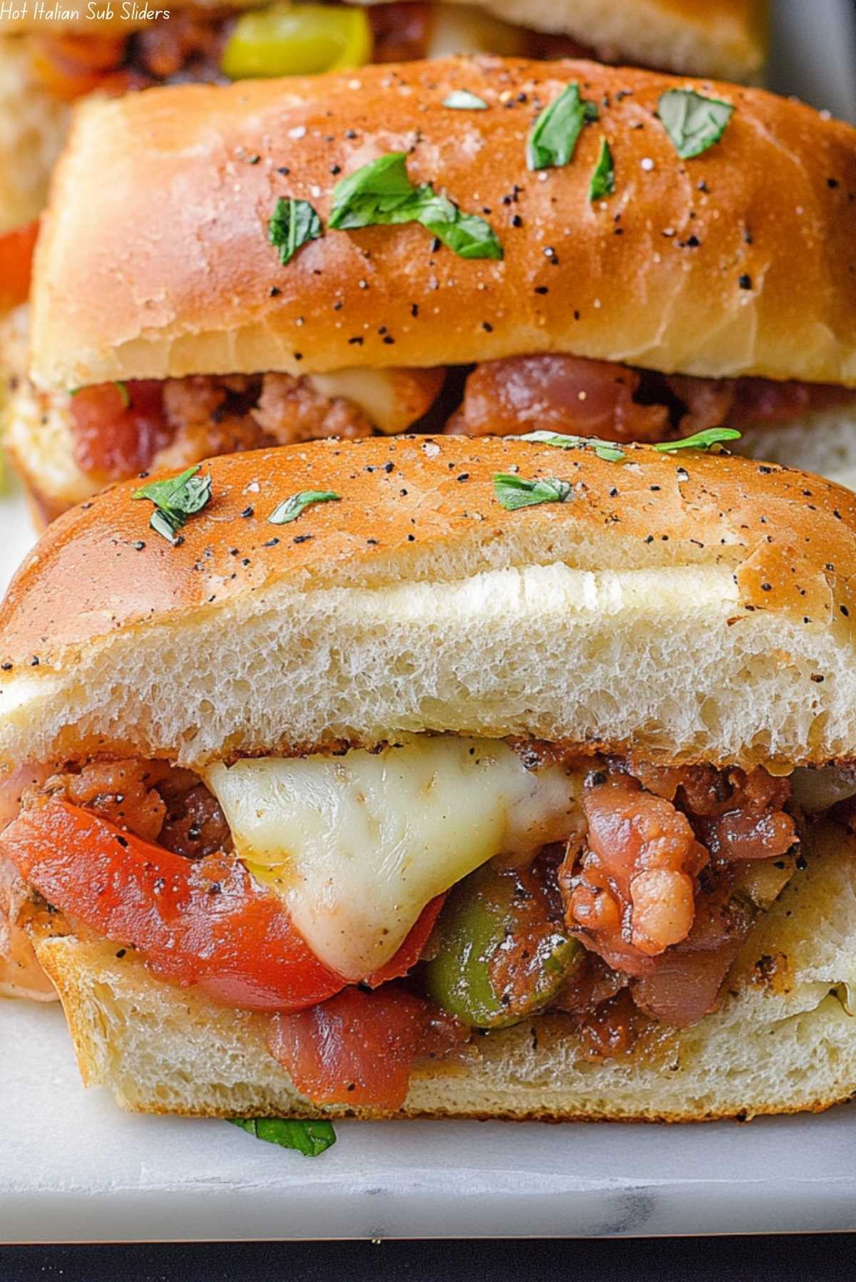 Hot Italian Sub Sliders
