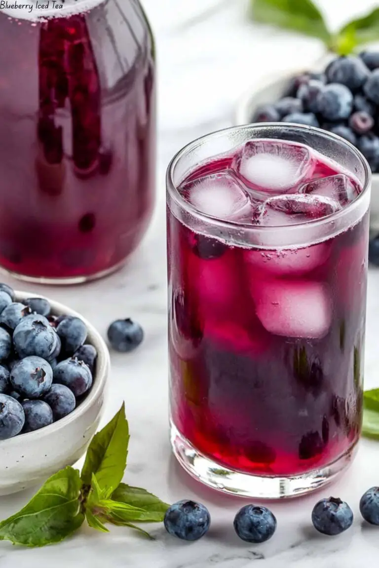 Blueberry Iced Tea