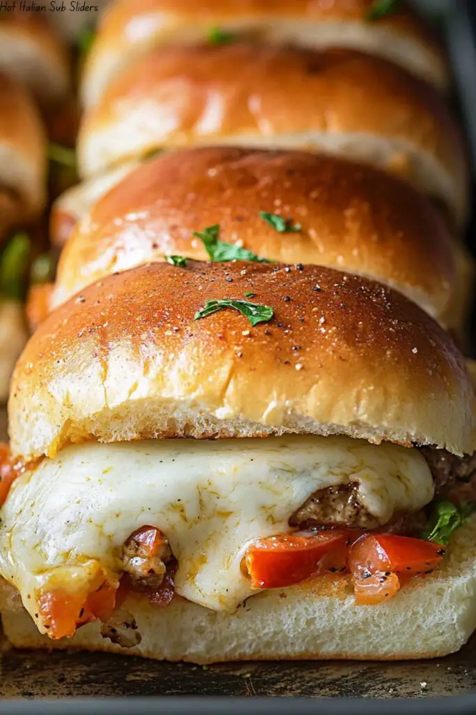 Hot Italian Sub Sliders