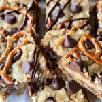 Pretzel Chocolate Chip Cookie Bars