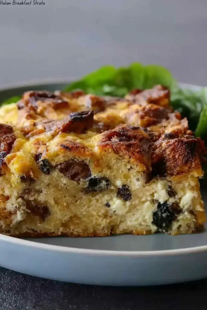 Italian Breakfast Strata