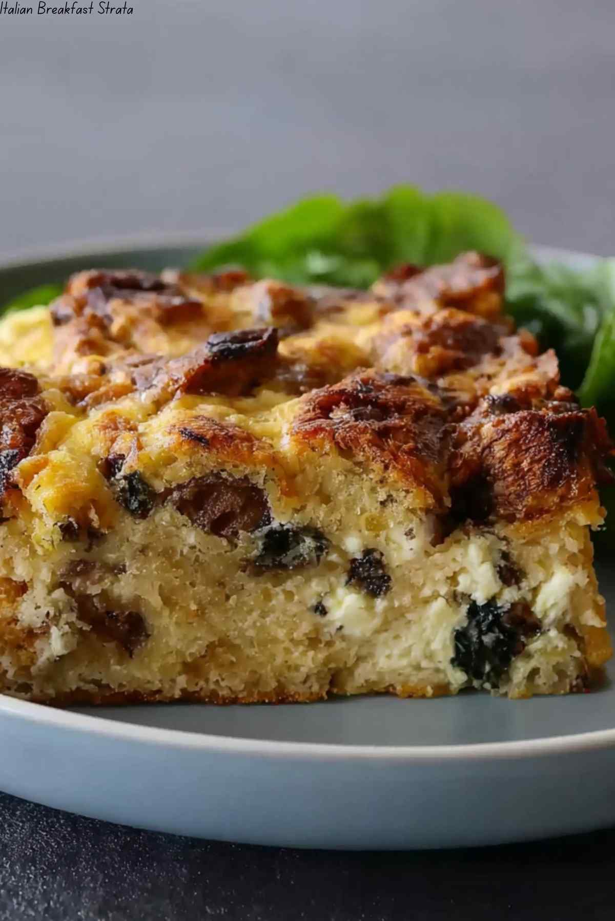 Italian Breakfast Strata