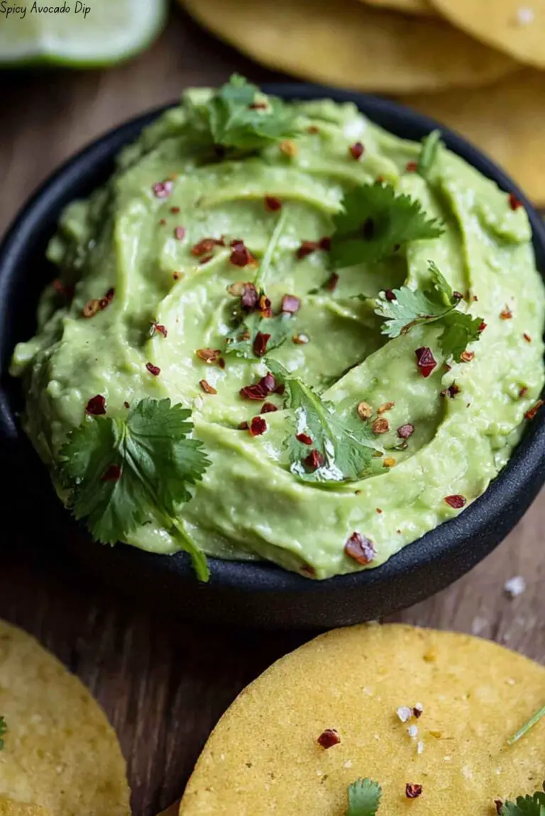 Spicy Avocado Dip