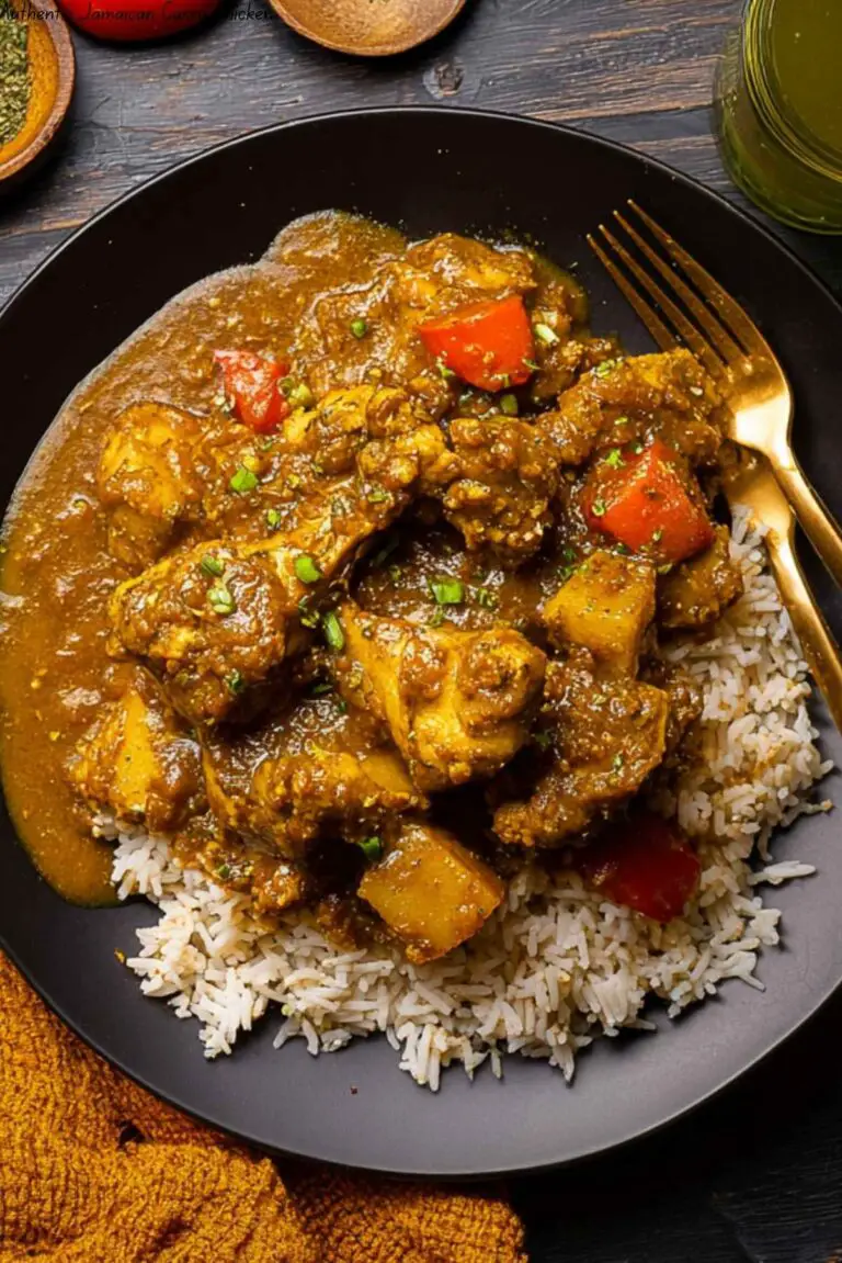 Authentic Jamaican Curry Chicken