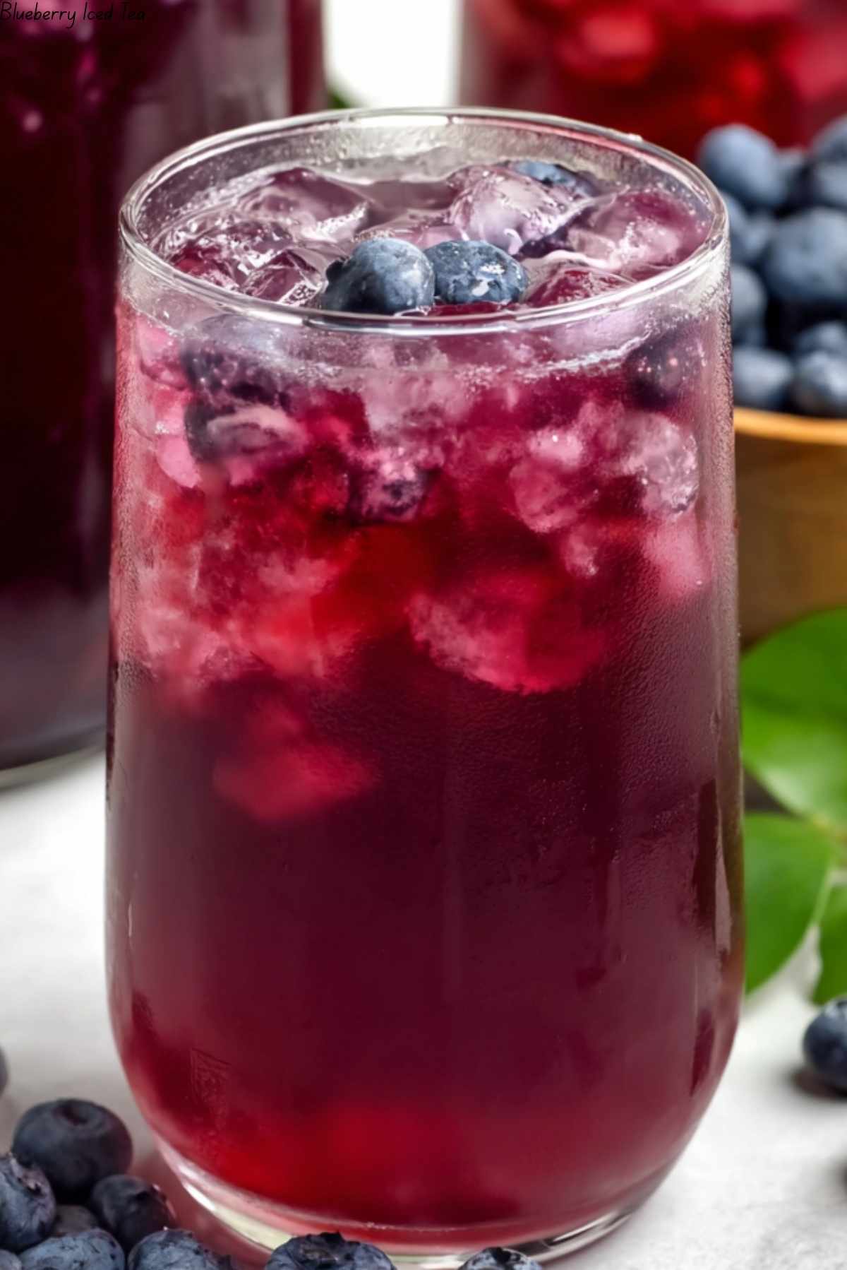 Blueberry Iced Tea