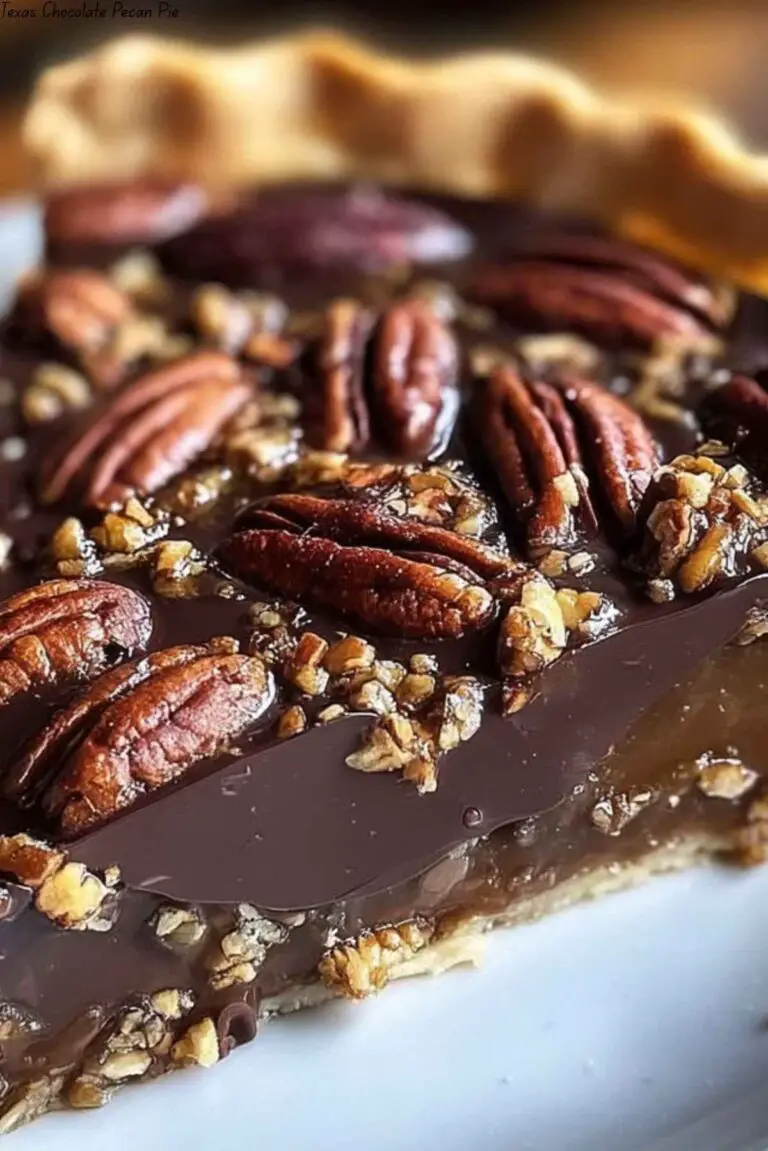 Texas Chocolate Pecan Pie