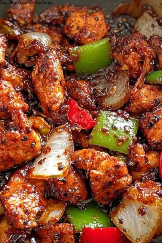 Easy Black Pepper Chicken Recipe