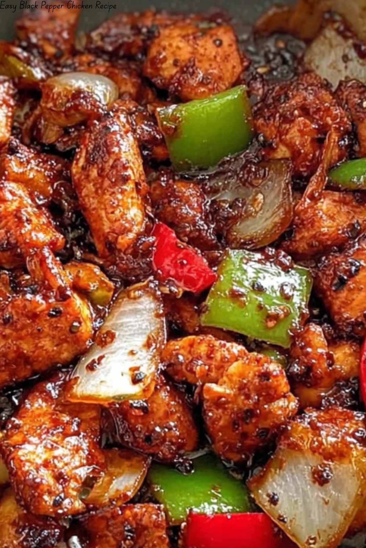 Easy Black Pepper Chicken Recipe