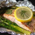 Salmon and Asparagus Foil Packets