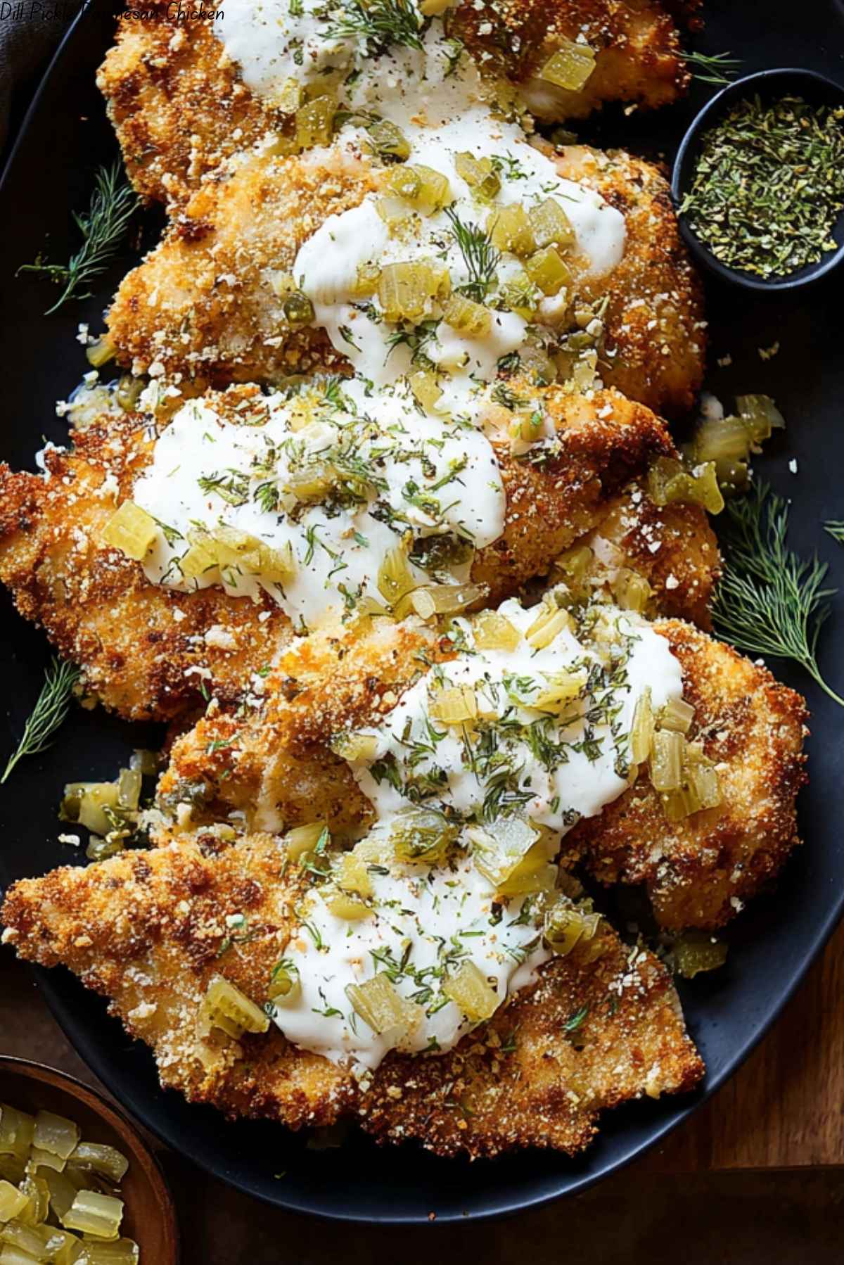 Dill Pickle Parmesan Chicken