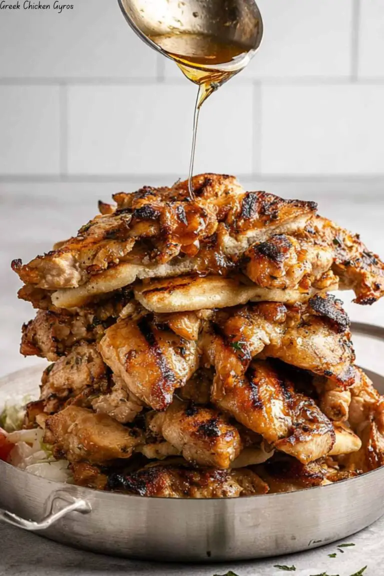 Greek Chicken Gyros