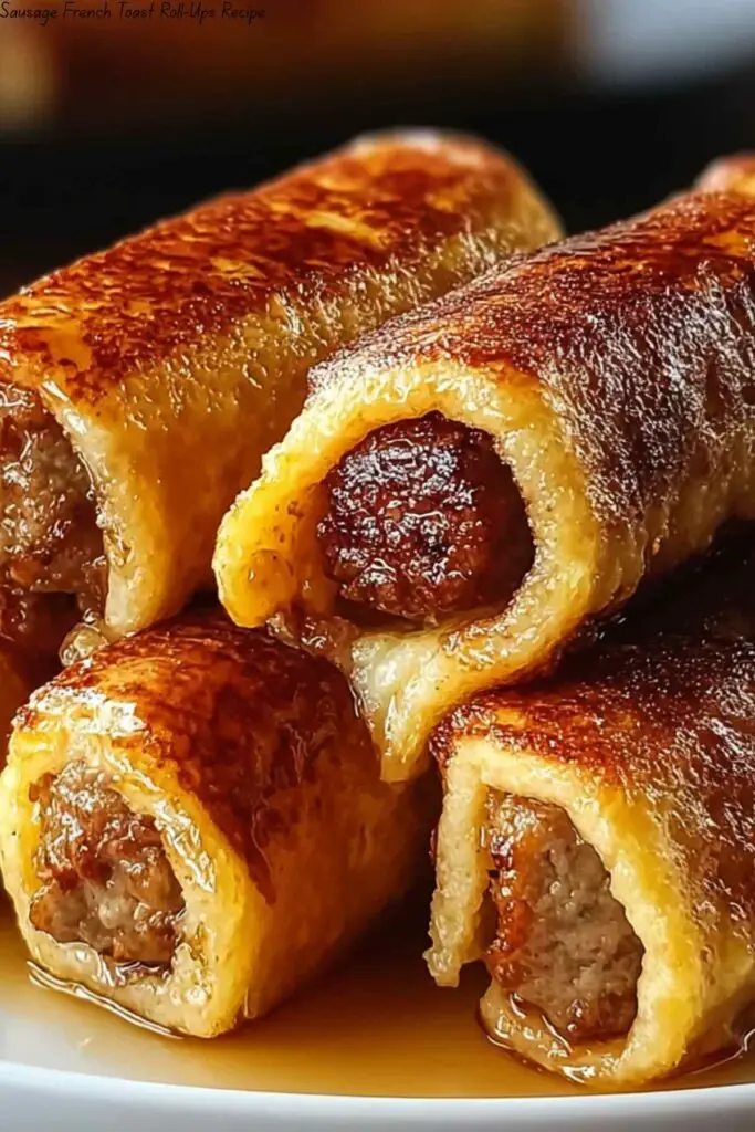 Sausage French Toast Roll-Ups Recipe