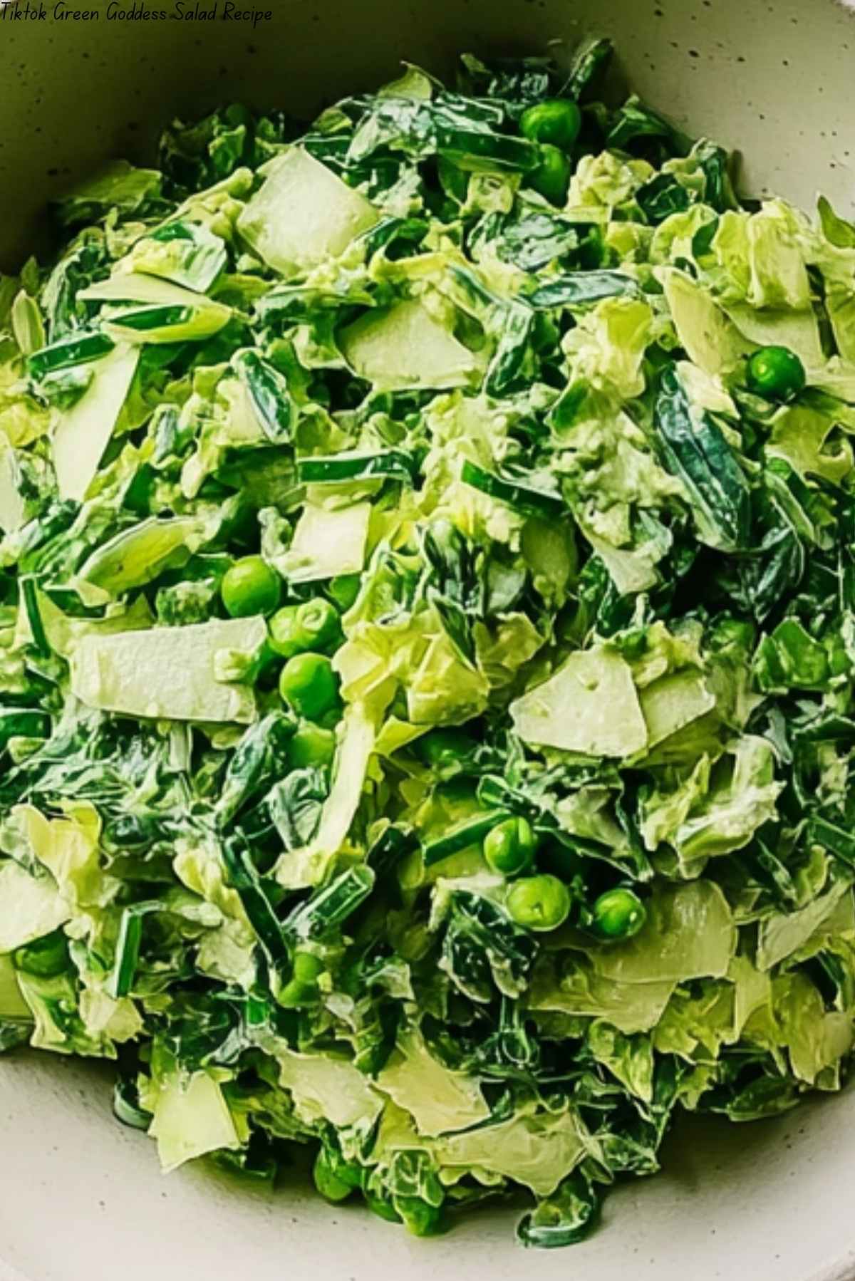 Tiktok Green Goddess Salad Recipe