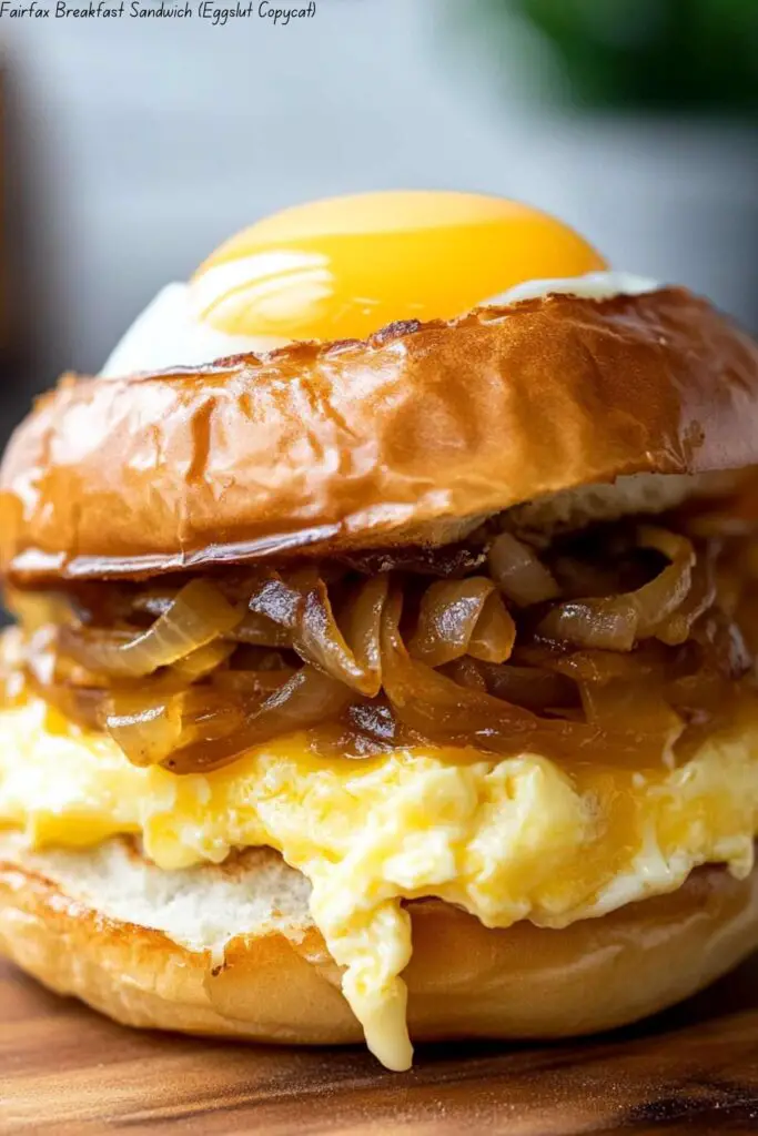 Fairfax Breakfast Sandwich (Eggslut Copycat)