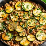 Ground Turkey and Zucchini Skillet