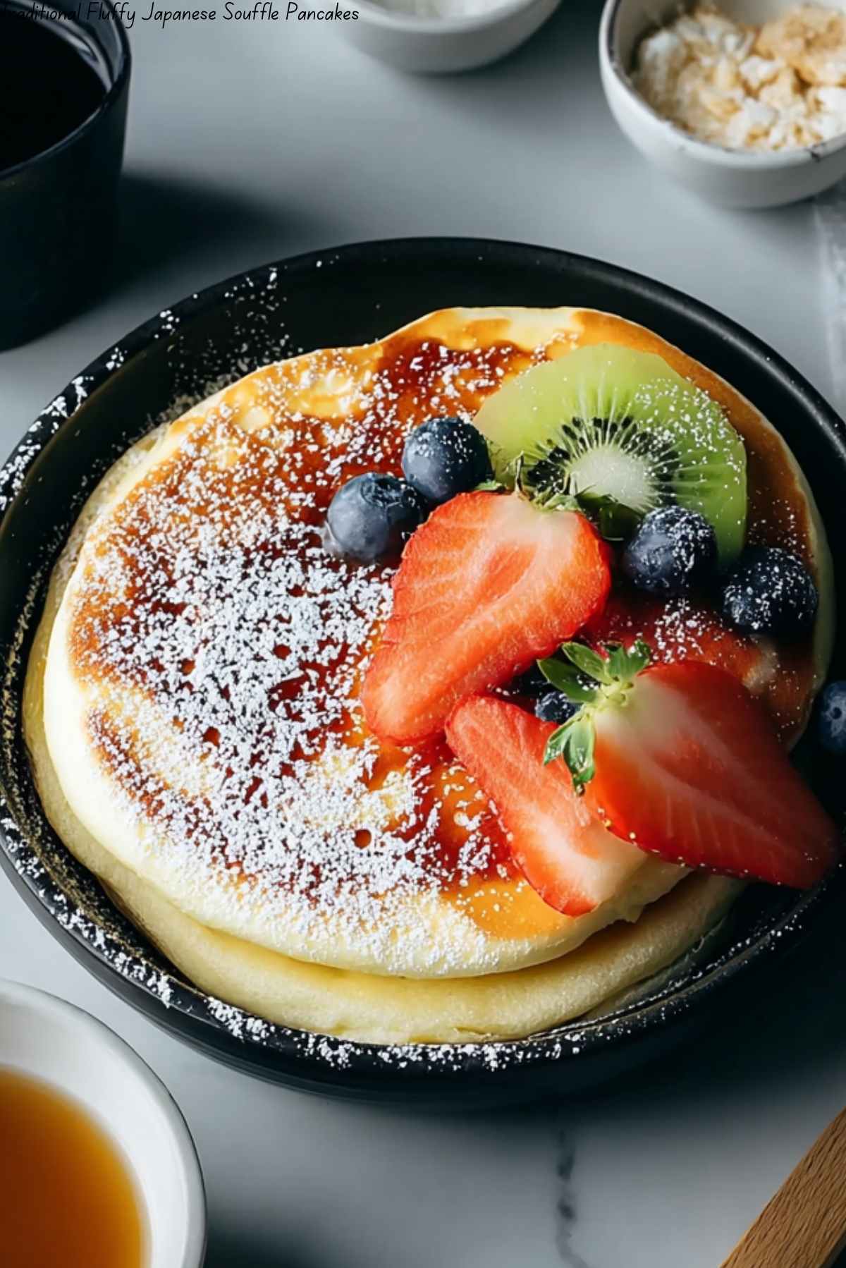 Traditional Fluffy Japanese Souffle Pancakes