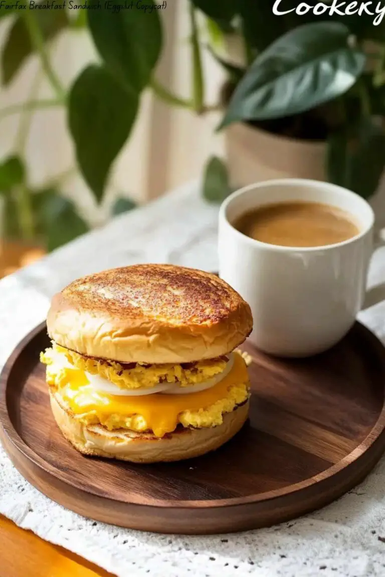 Fairfax Breakfast Sandwich (Eggslut Copycat)